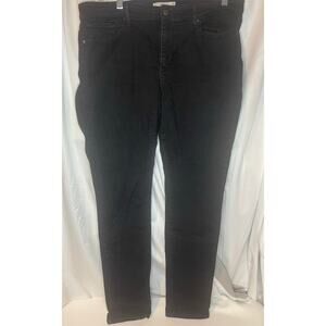 Levi 711Skinny Jeans Waterless Black Label Size 34